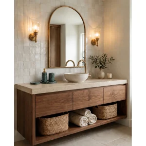 Green Marble 4-Piece Bathroom Set - 2