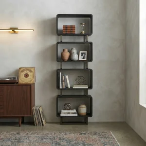 Nexus Black Oak Bookshelf - 3