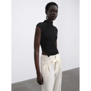 Arin High Neck Bodysuit - 2