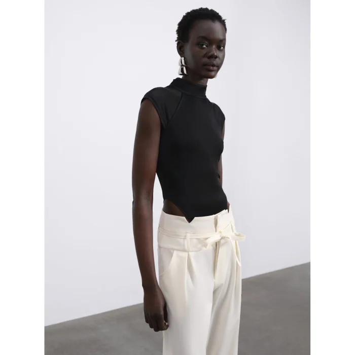 Arin High Neck Bodysuit - 2