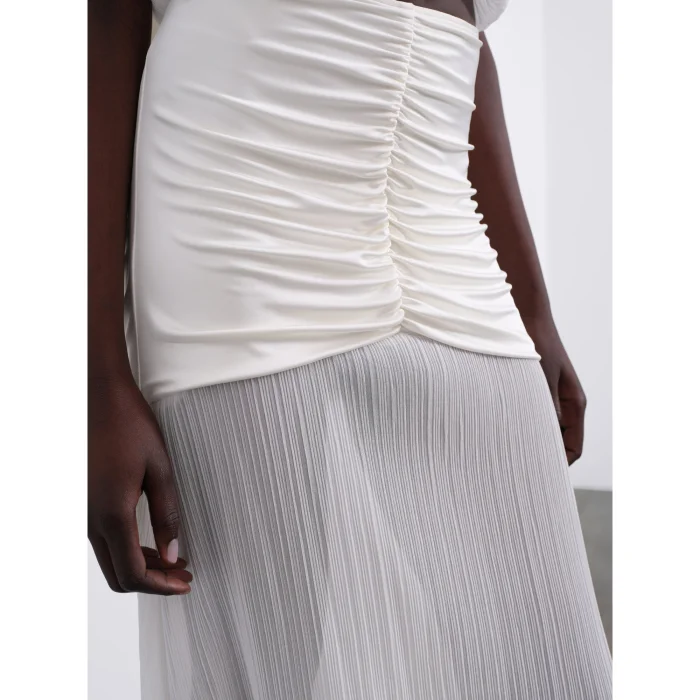 Ellen Pleated Balloon Maxi Skirt - 4