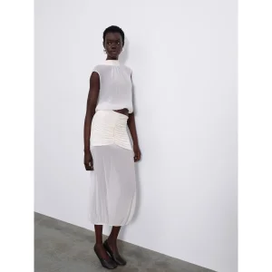 Ellen Pleated Balloon Maxi Skirt - 1