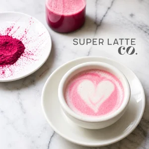 Pink Matcha Hibiscus Latte Karışımı - 3