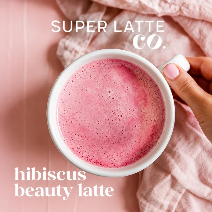 Pink Matcha Hibiscus Latte Karışımı - 4