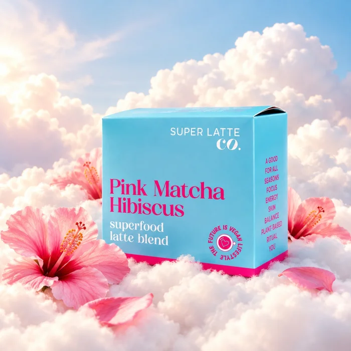 Pink Matcha Hibiscus Latte Karışımı - 2