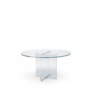 Eros Tempered Glass Dining Table - 1