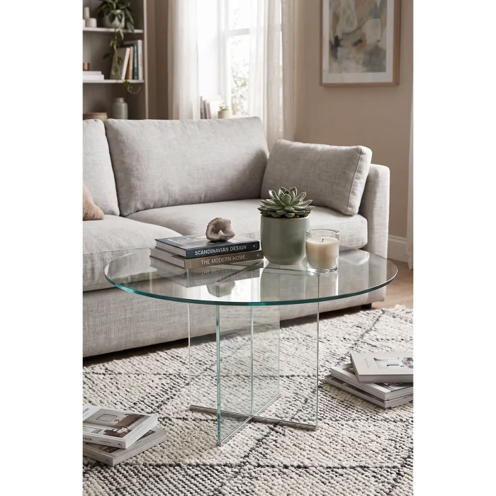 Eros Tempered Glass Dining Table - 3