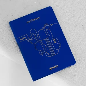 Myplanner Undated Lacivert Planner Defter