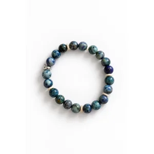 Natura Azurite Natural Stone Handmade Bracelet - 1