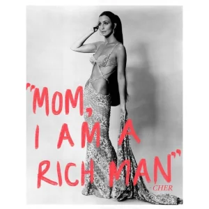 Mom I Am A Rich Man Art Print