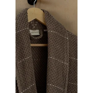 Linera Jacquard Cotton 6-Piece Bathrobe Set - 3
