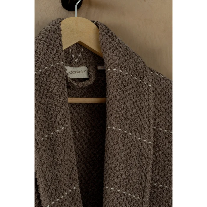 Linera Jacquard Cotton 6-Piece Bathrobe Set - 3