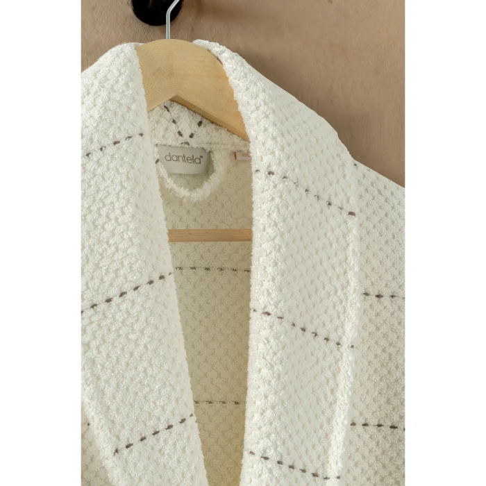 Linera Jacquard Cotton 6-Piece Bathrobe Set - 2
