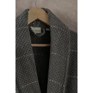 Linera 6-Piece Jacquard Cotton Bathrobe Set - 3