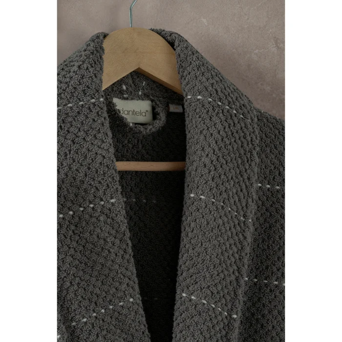 Linera 6-Piece Jacquard Cotton Bathrobe Set - 3