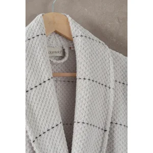 Linera 6-Piece Jacquard Cotton Bathrobe Set - 2