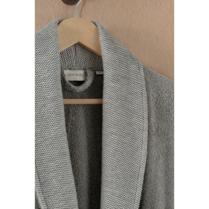 Riga 6-Piece Jacquard Cotton Bathrobe Set - 3