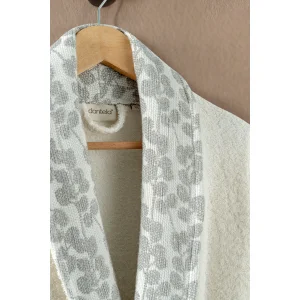 Riga 6-Piece Jacquard Cotton Bathrobe Set - 2