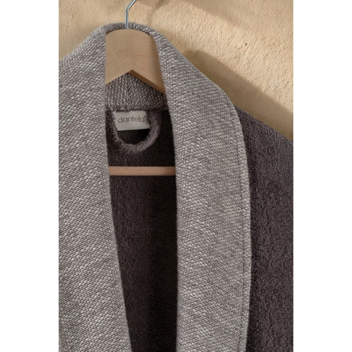 Riga 6-Piece Jacquard Cotton Bathrobe Set - 3