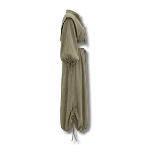 Romy Khaki Cargo Skirt Set - 2
