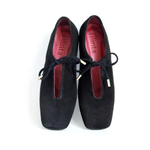 Suede Leather Ballet Flats