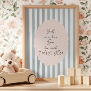 You'll Never Know Dear El Çizimi Baskı Poster - 5