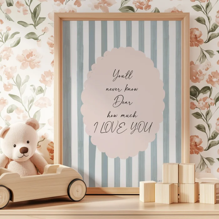 You'll Never Know Dear El Çizimi Baskı Poster - 5