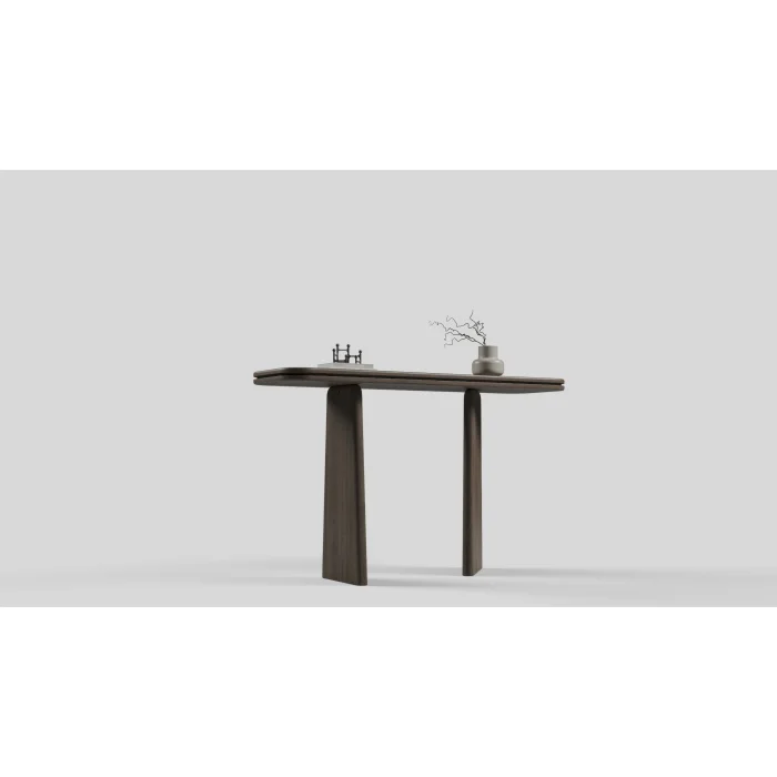 Atelier Noir Entry Solid Wood Console - 3