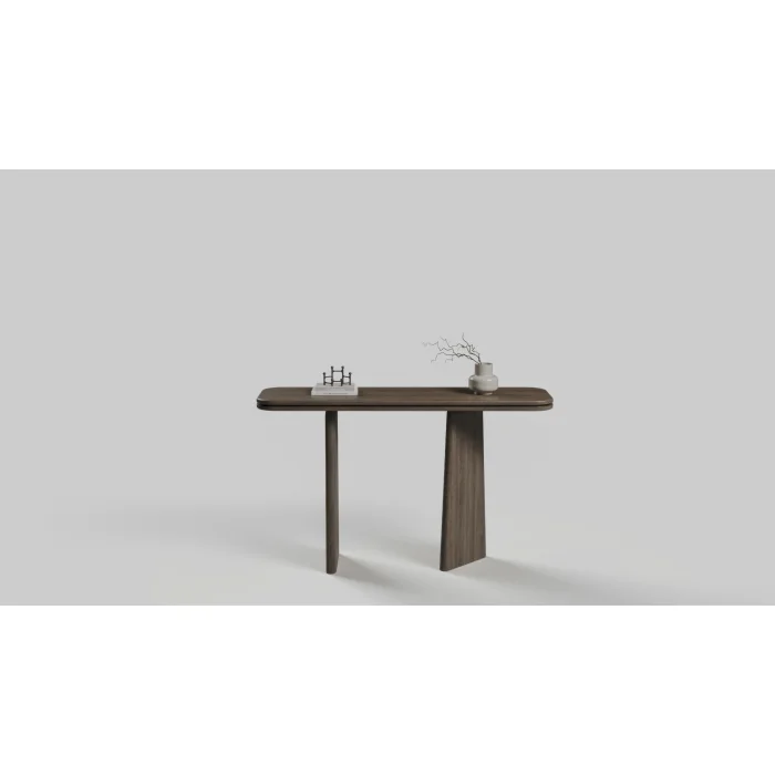 Atelier Noir Entry Solid Wood Console - 2