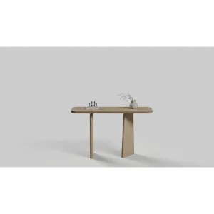 Atelier Noir Entry Solid Wood Console Table - 2