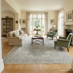 Barez Pastel Colored Hand-Knotted Rug 246x366 Cm - 3