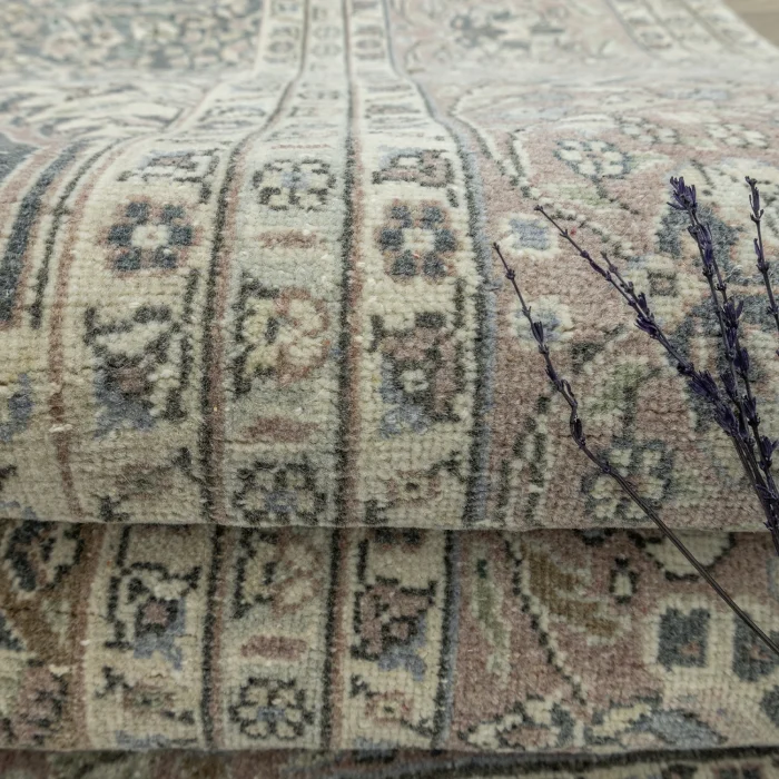 Barez Pastel Colored Hand-Knotted Rug 246x366 Cm - 7