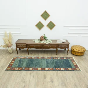 Solar Hand-Woven Abrash Runner Rug - 2