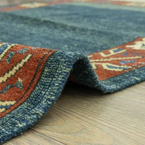 Solar Hand-Woven Abrash Runner Rug - 5