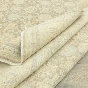 Vera Vintage Hand-Knotted Iranian Rug 296x383 cm - 4