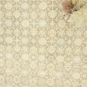 Vera Vintage Hand-Knotted Iranian Rug 296x383 cm - 7