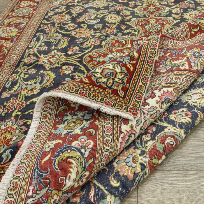 Zerin Floral Hand-Knotted Rug 137x195 Cm - 5