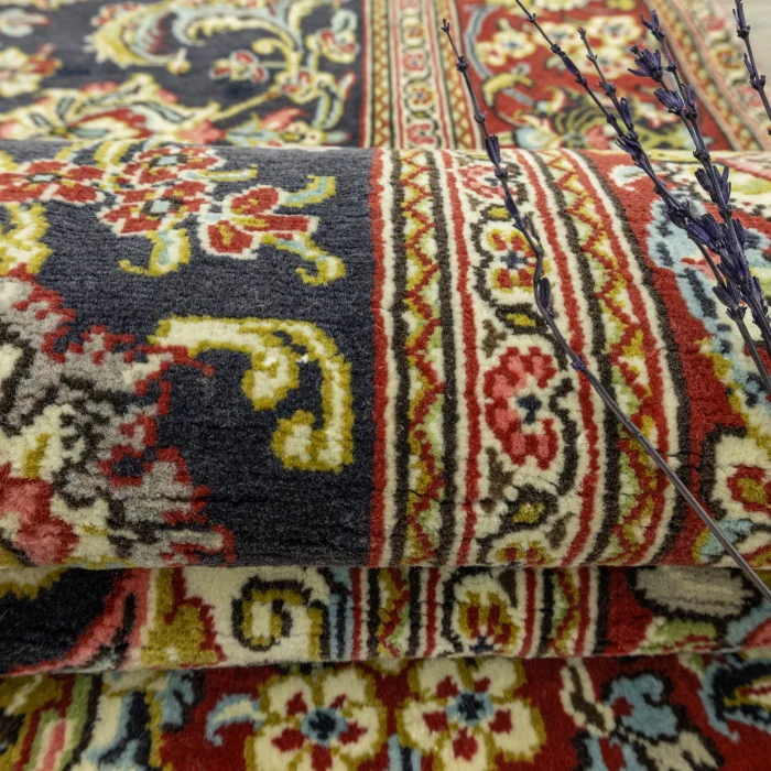 Zerin Floral Hand-Knotted Rug 137x195 Cm - 6