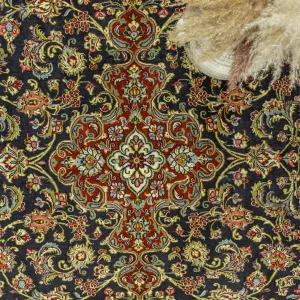 Zerin Floral Hand-Knotted Rug 137x195 Cm - 4