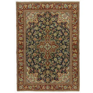 Zerin Floral Hand-Knotted Rug 137x195 Cm - 1