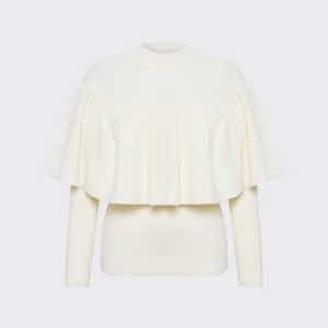 Sophie Ecru Ruffle Blouse - 3