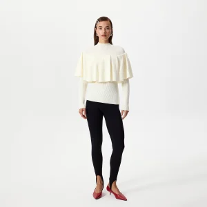 Sophie Ecru Ruffle Blouse - 1