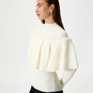Sophie Ecru Ruffle Blouse - 6