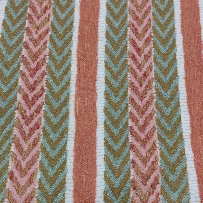 Cambria Woven Wool Pouf - 4