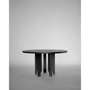 Maelo Round Solid Wood Dining Table - 1