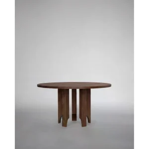 Maelo Solid Wood Round Dining Table - 1
