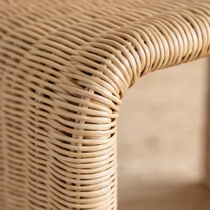 Flax Natural Rattan Side Table - 3