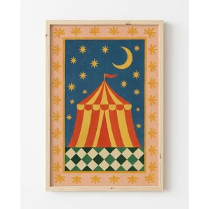 Circus Of Wonder Çerçeveli Poster Seti - 3
