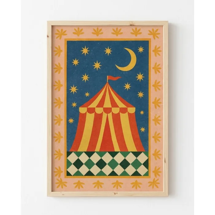 Circus Of Wonder Çerçeveli Poster Seti - 3