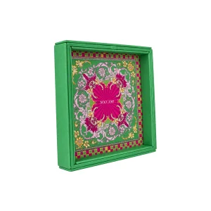 Marakeş Bloom Deri Tepsi - 3